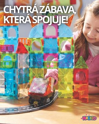 Co dnes postavíš? 🏰🚀🐘 S Magkid je každý den novým dobrodružstvím! Magnetické dílky drží pohromadě, ale nikdy neomezují...