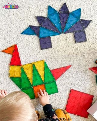 📵 Už vás nebaví, že děti tráví čas jen u tabletu nebo televize? Magnetické stavebnice jsou skvělou alternativou, která je...